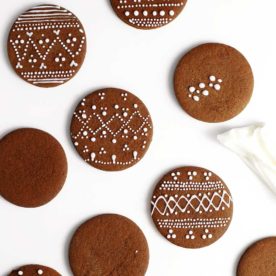 Nordic Gingerbread Cookies by The Fauxmartha