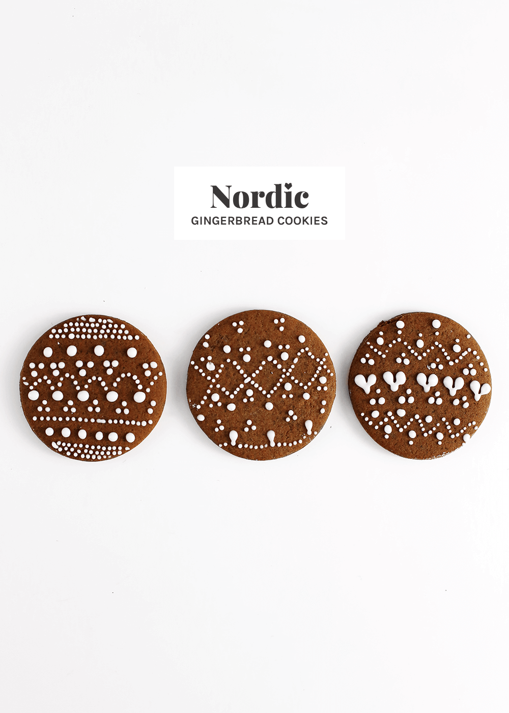 Nordic Gingerbread Cookies by The Fauxmartha