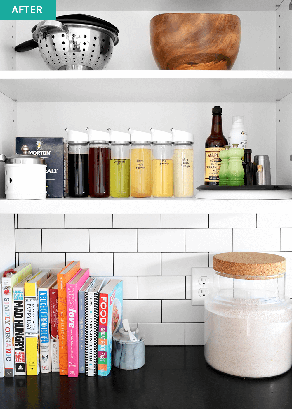 minimal cabinet makeover from the faux martha