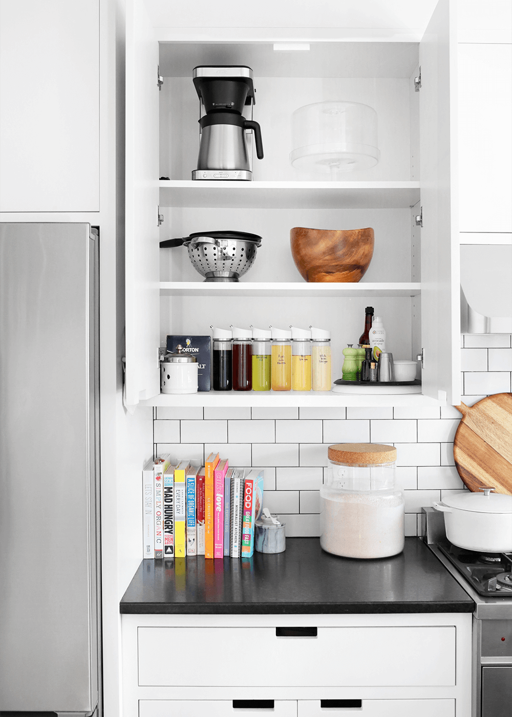 minimal cabinets and drawers from the faux martha