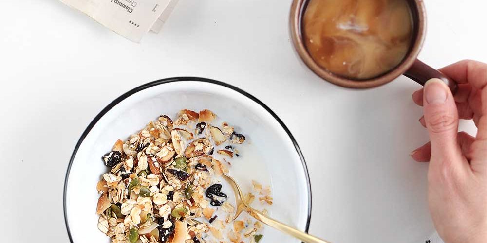 Cherry Almond Breakfast Cereal from The Fauxmartha