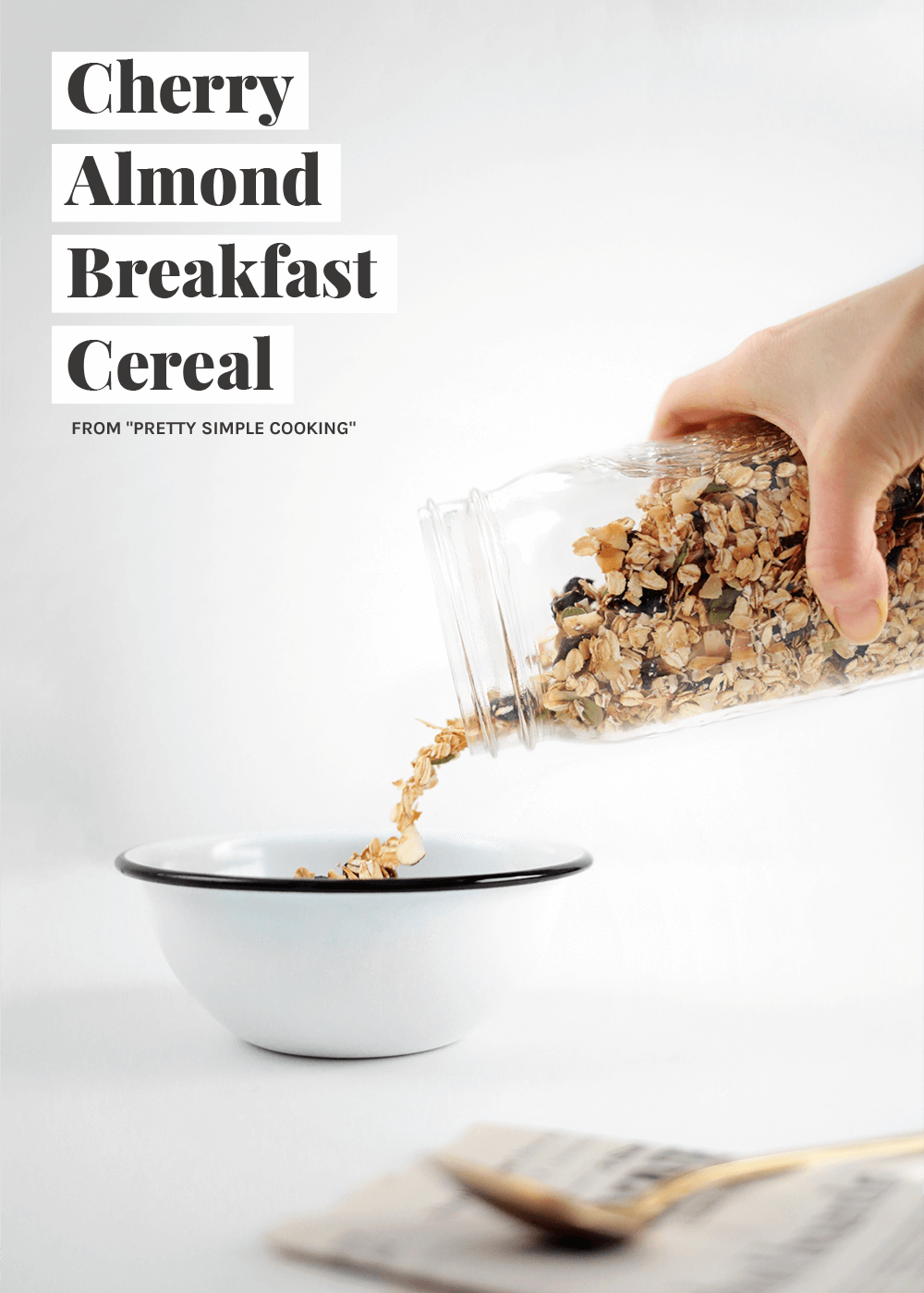 Cherry Almond Breakfast Cereal from The Fauxmartha