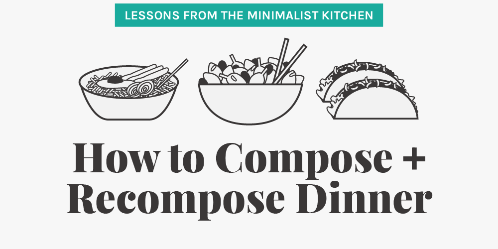 How to Compose and Recompose Dinner from The Minimalist Kitchen