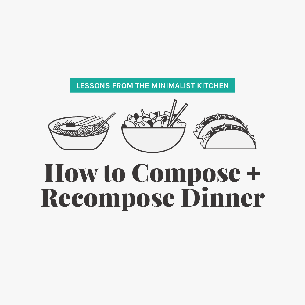 How to Compose and Recompose Dinner from The Minimalist Kitchen