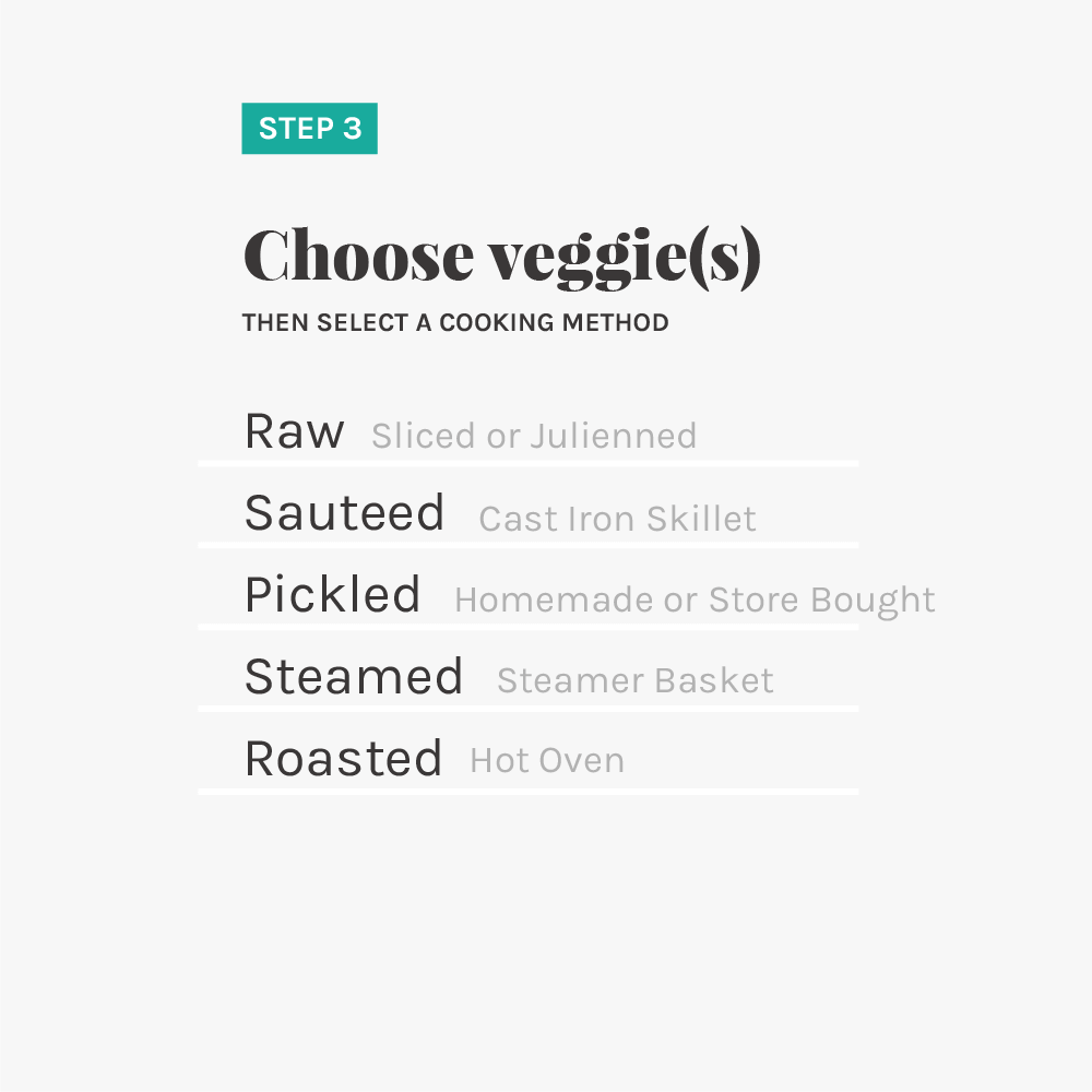 choose a veggie from The Fauxmartha