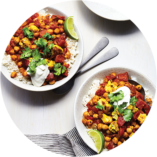 Chickpea Tikka Masala from The Minimalist Kitchen by The Fauxmartha