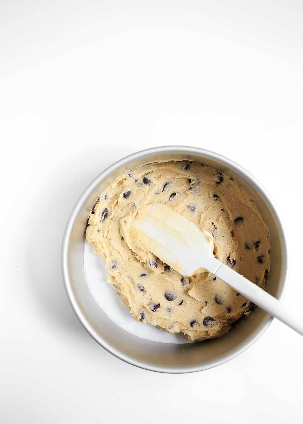 Cookie Cake batter from The Fauxmartha