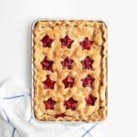 Strawberry Slab Pie from The Fauxmartha