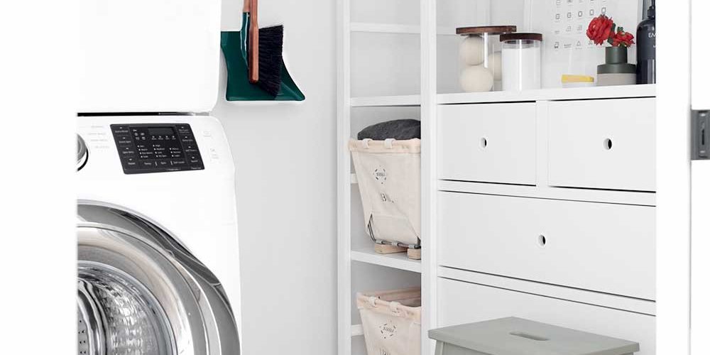 Weekend Laundry Room Makeover from The Fauxmartha