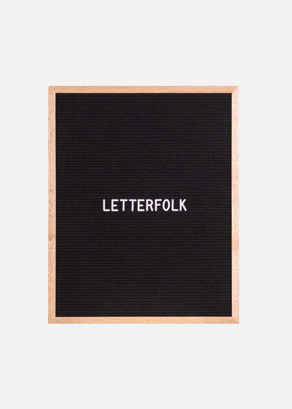 Letterfolk Menu Board