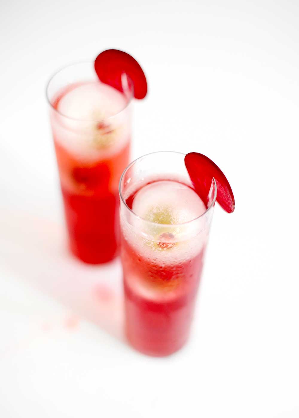 Beet Red Boo-levardier Halloween Cocktail from Melissa Coleman of The Faux Martha