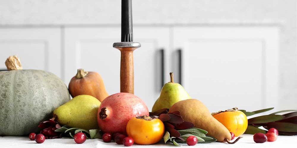 An edible thanksgiving table from The Faux Martha