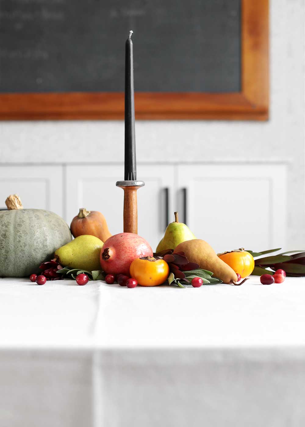 An edible thanksgiving table from The Faux Martha