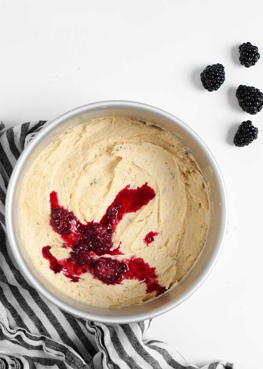 Blackberry Coffee Cake from The Faux Martha