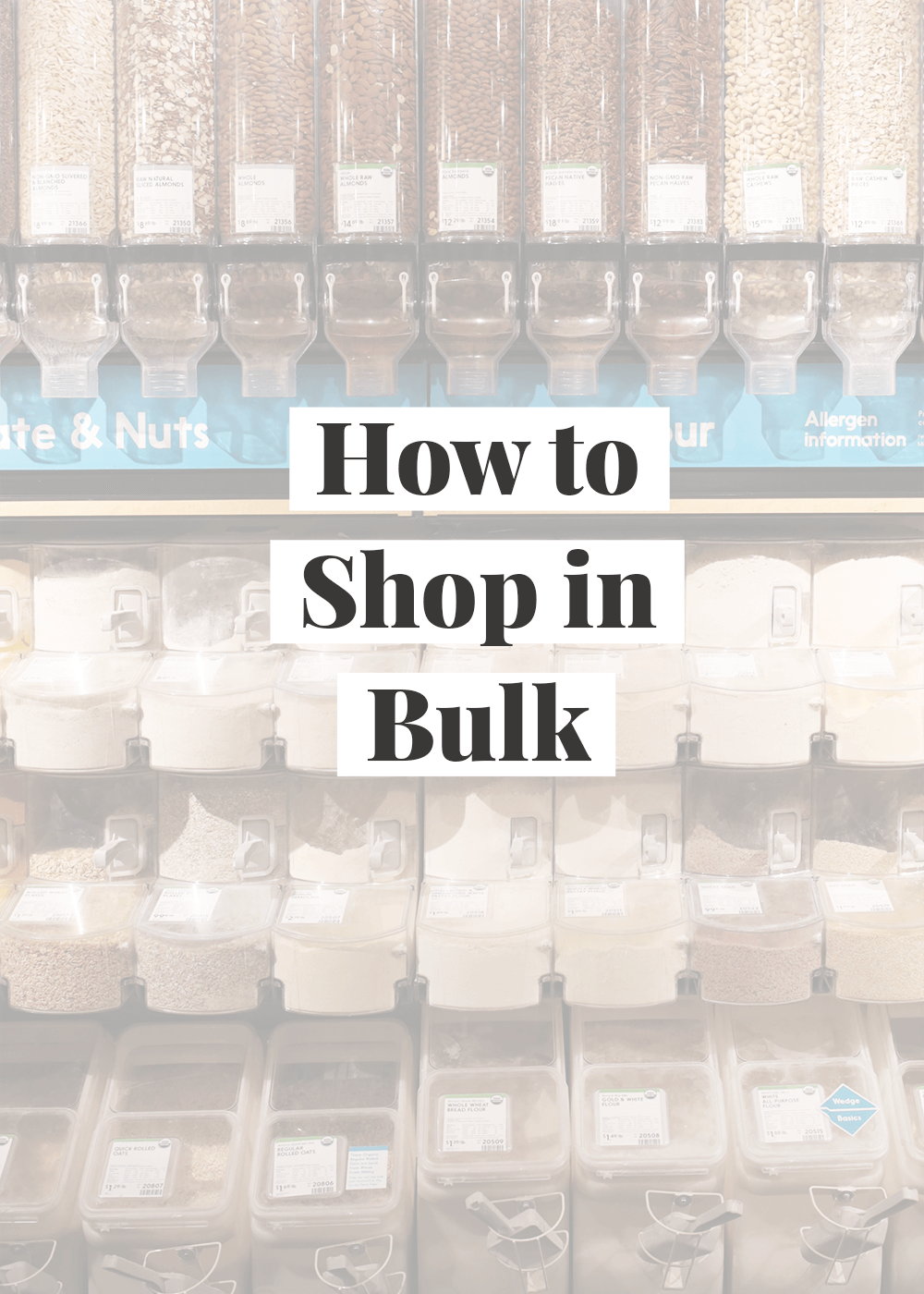 How to Shop in Bulk from The Faux Martha