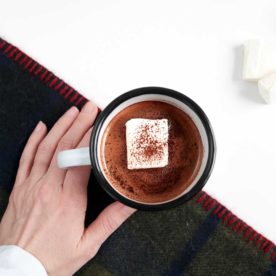 Tres Leches Hot Chocolate recipe from The Faux Martha
