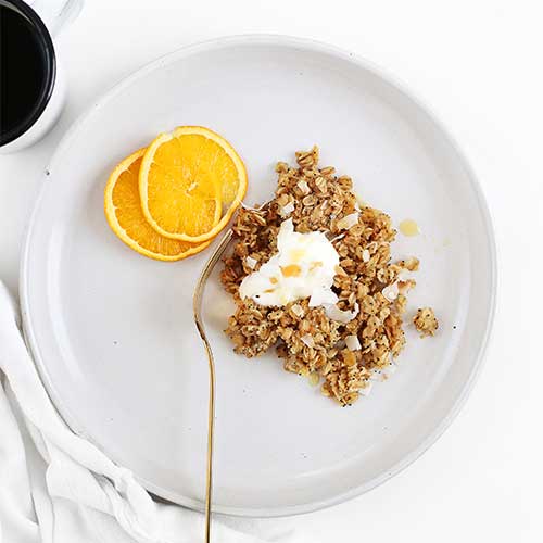 orange poppy seed baked oatmeal