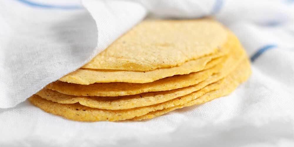 Homemade Corn Tortillas from the faux martha