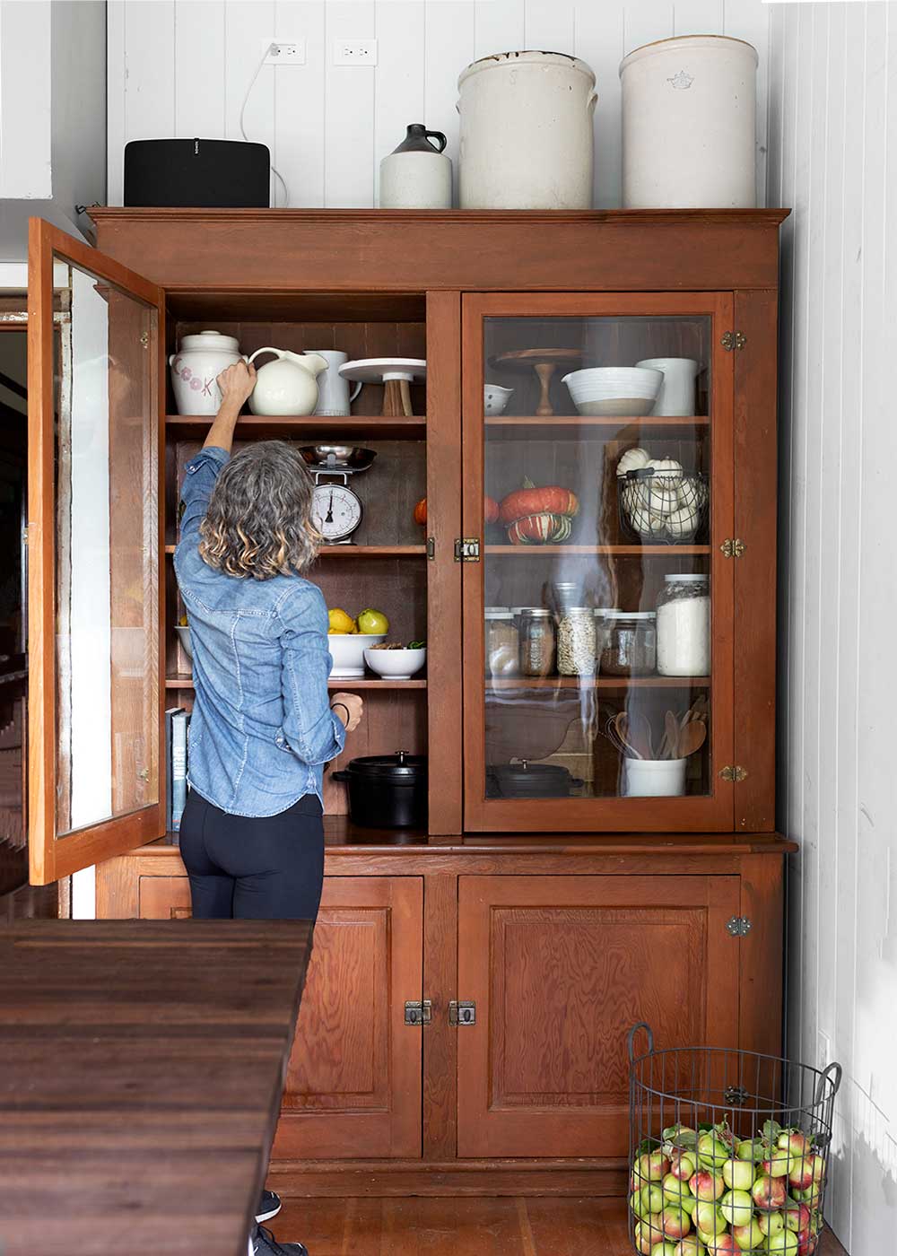 The Grit and Polish Hutch pantry