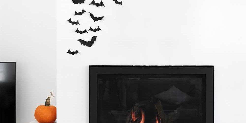 halloween bats for wall from the faux martha