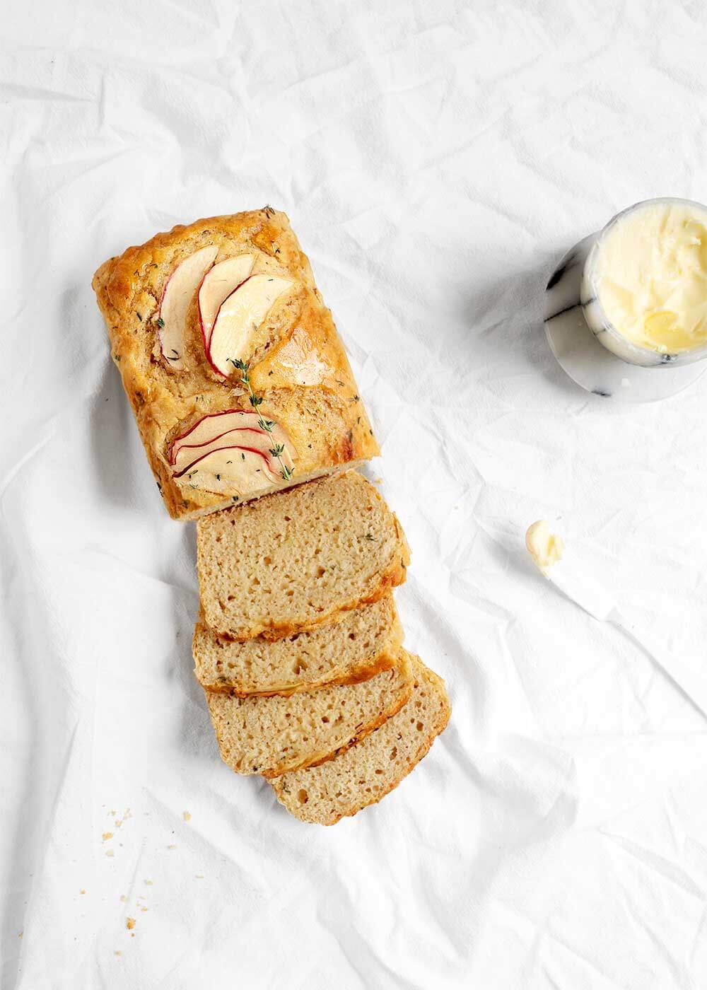 Grand Cru Apple Beer Bread from The Faux Martha