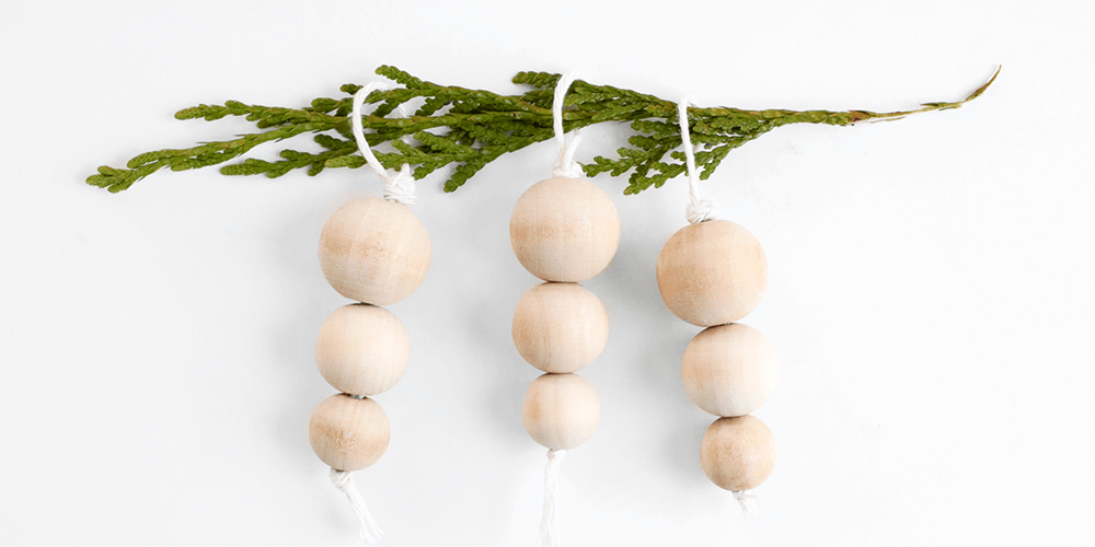 DIY Wooden Ornaments from The Faux Martha