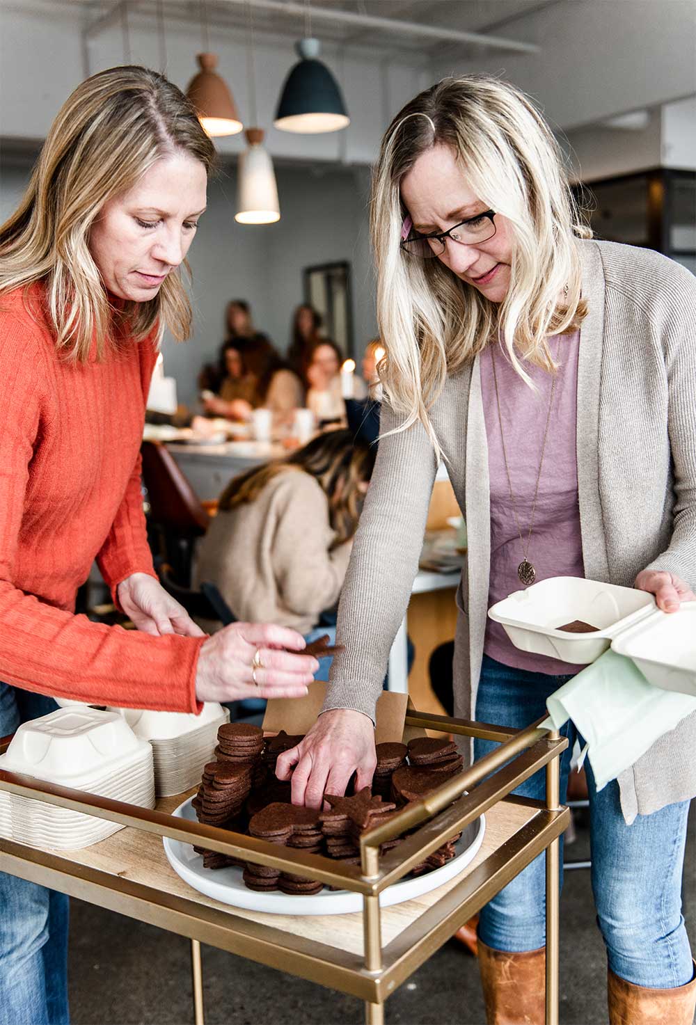 Nordic Winter Party Cookie Decorating