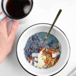 Bright Blueberry Lemon Overnight Oats from The Faux Martha
