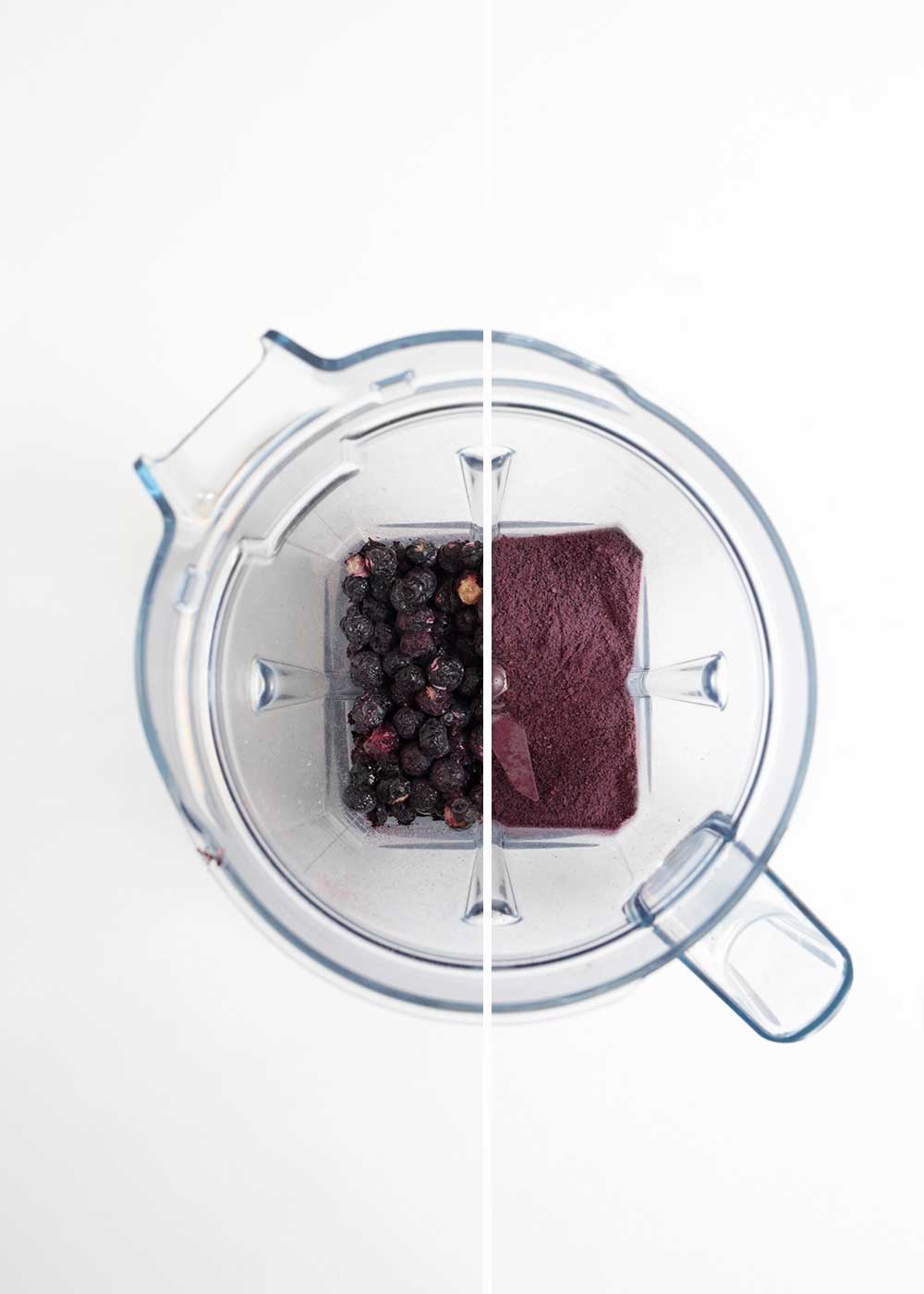 how to make blueberry powder from the faux martha