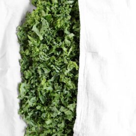 how to prep kale for the week from the faux martha