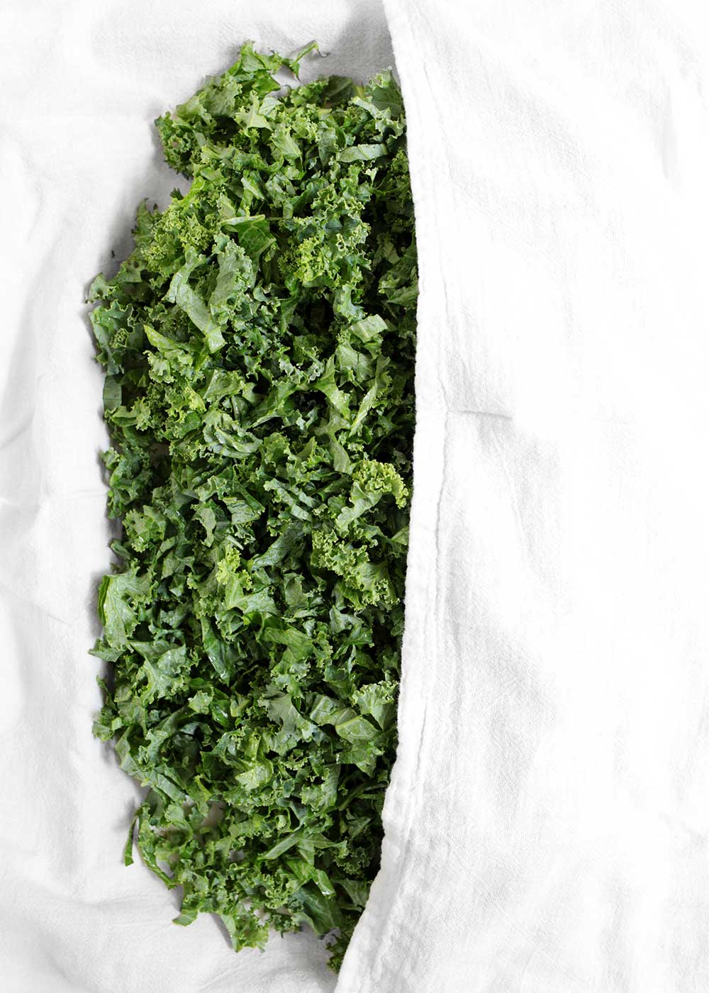 how to prep kale for the week from the faux martha