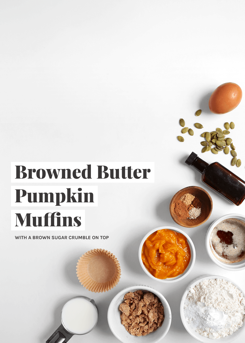 How to make Browned Butter Pumpkin Muffins from the Faux Martha