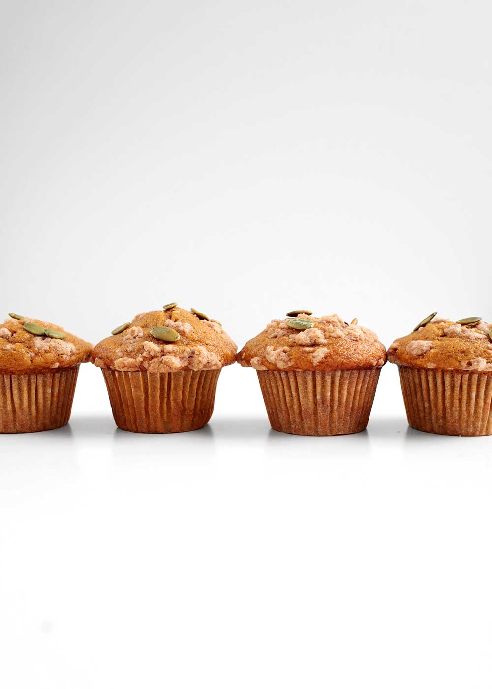 Browned Butter Pumpkin Muffins from the Faux Martha