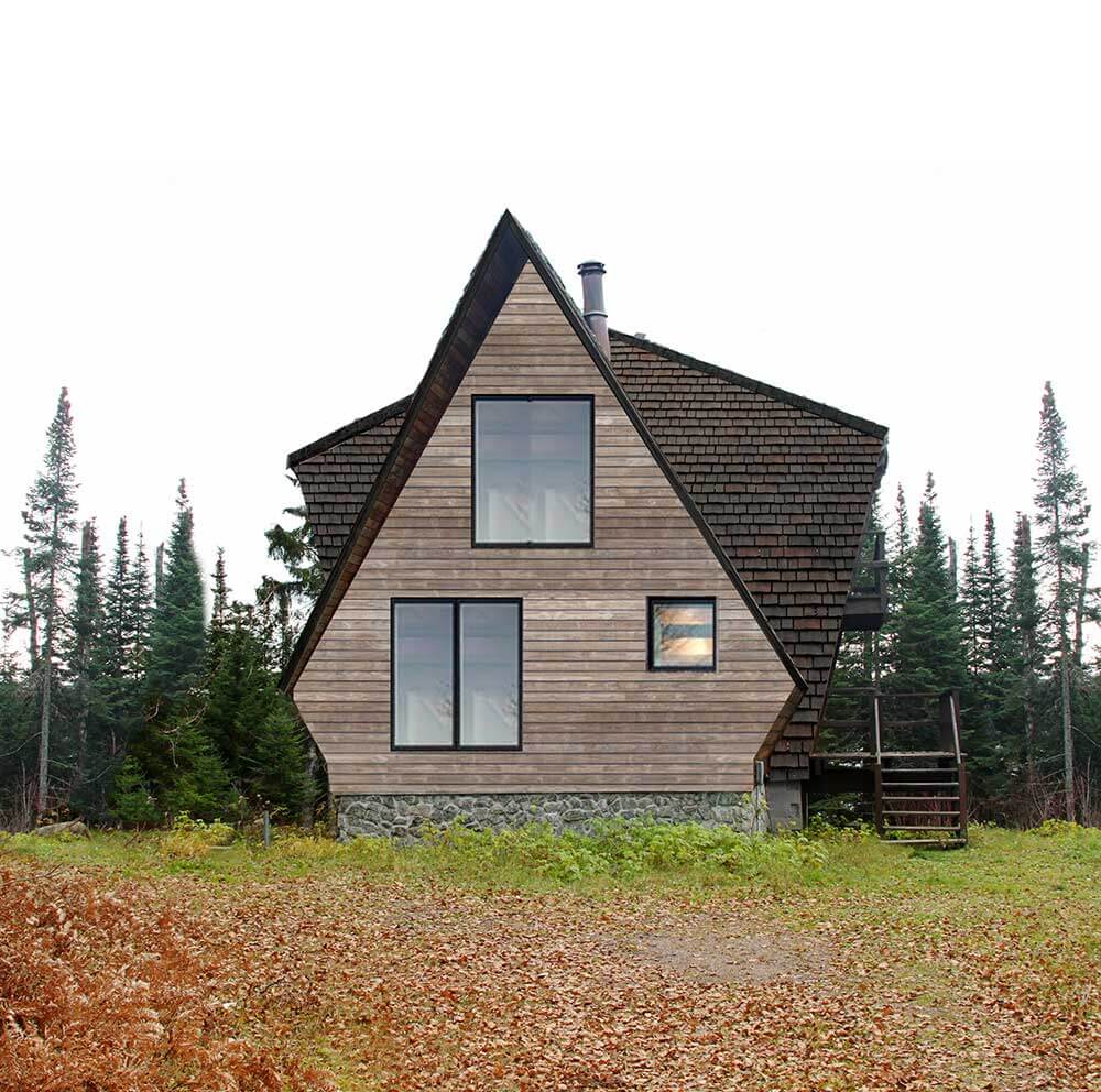 the minne stuga cabin exterior rendering